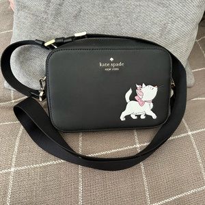 Kate Spade/Aristocats Black Crossbody